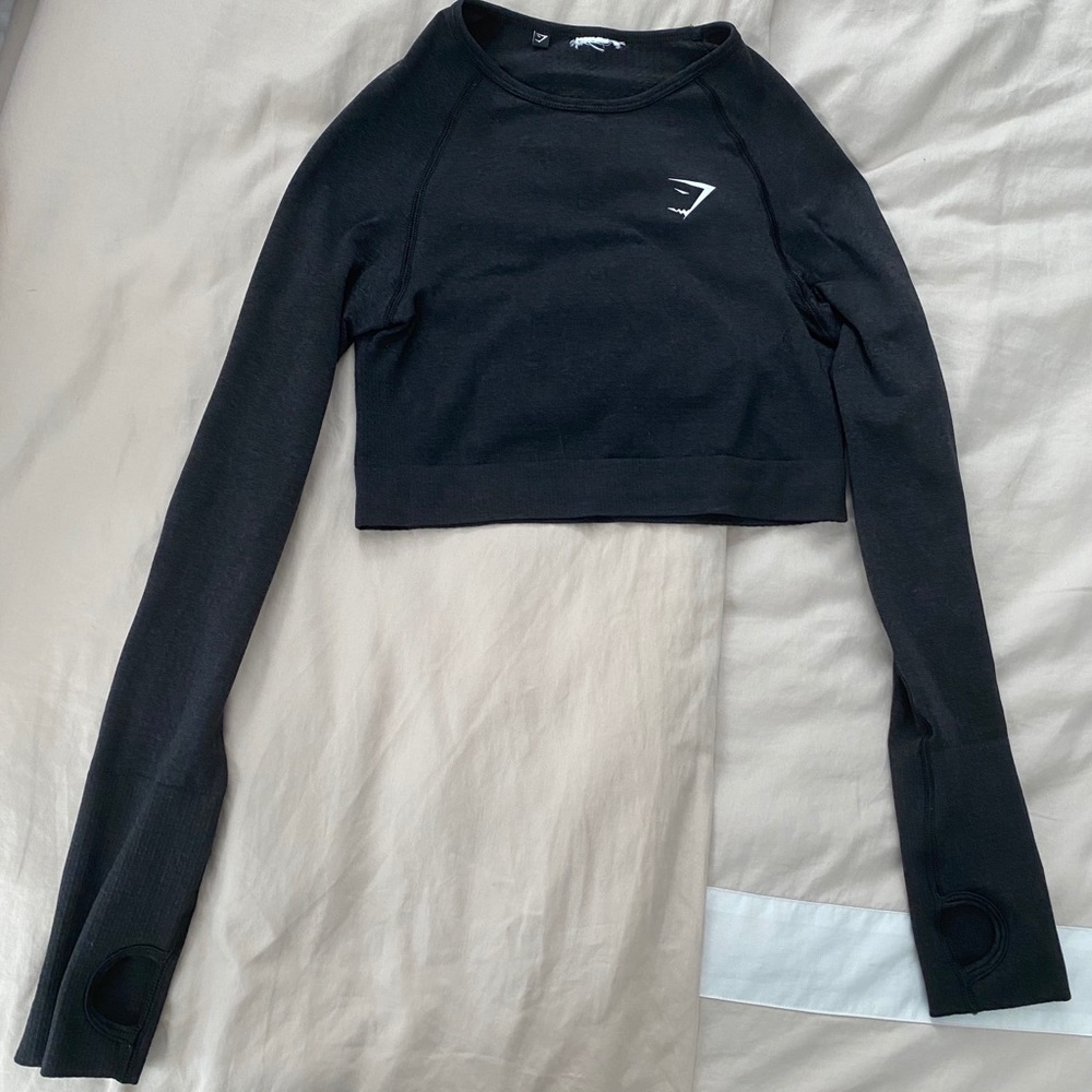 Gymshark Vital Seamless Long Sleeve Crop Top